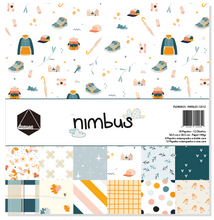 Cargar imagen en el visor de la galería, Bloc de papeles Nimbus 12x12
