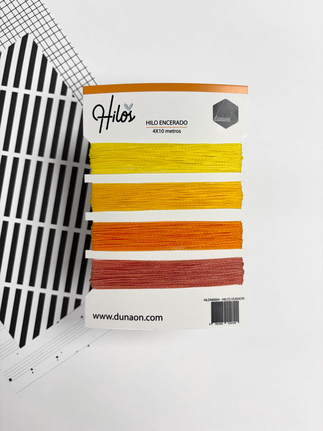 Hilo encerado Amarillo