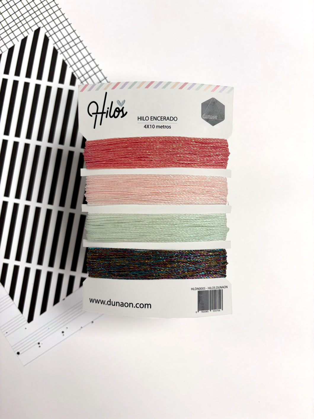 Hilo encerado Glitter