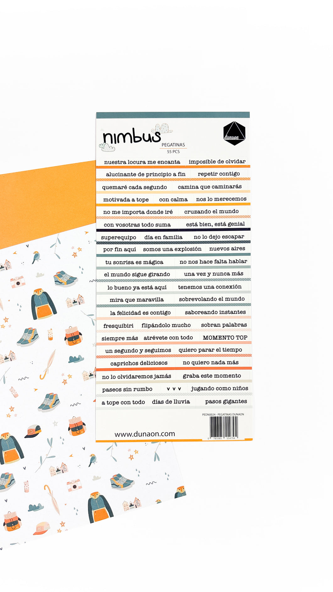 Pegatinas frases Nimbus ESP