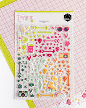 Cargar imagen en el visor de la galería, Pegatinas Puffy TROPIC
