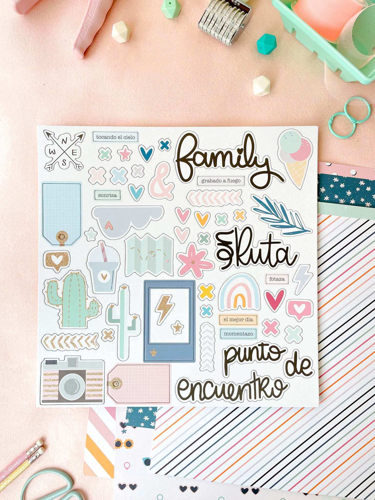Pegatinas Chipboard enRuta